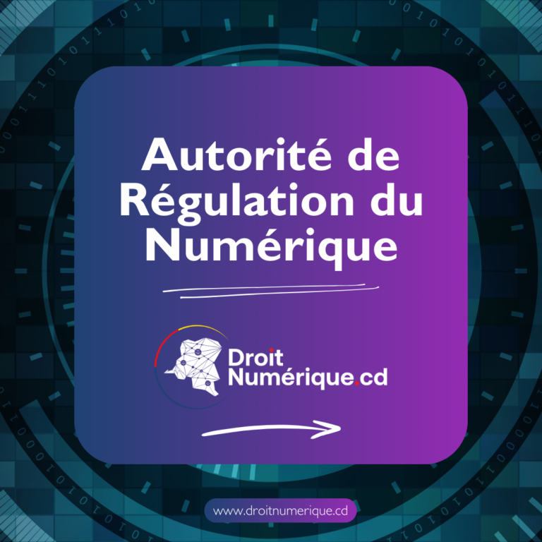 Autorité de Régulation du Numérique