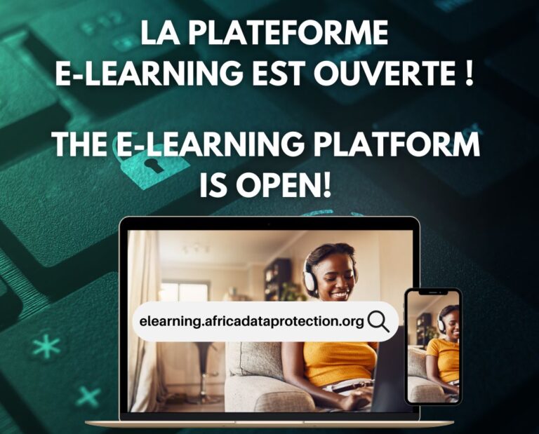 Lancement officiel du e-learning d’Africa Data Protection (ADP)