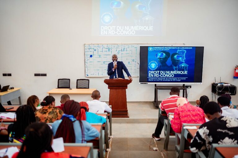 Conférence inaugurale du premier Master en Droit du Numérique en RDC à l’UPL