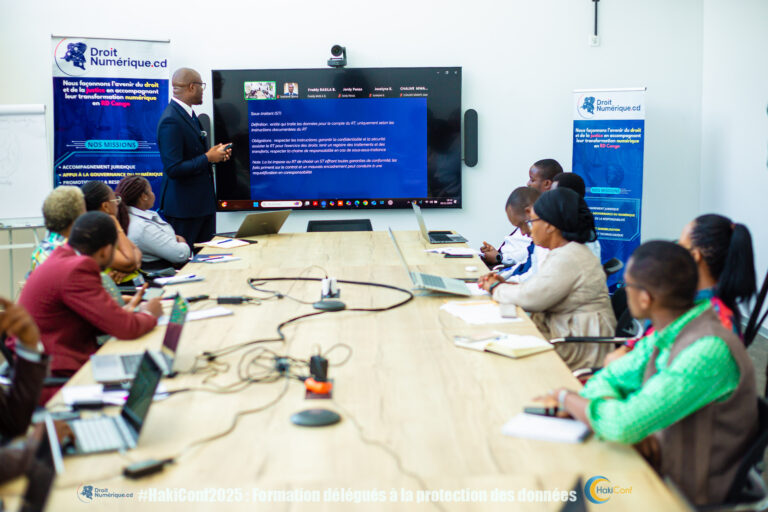 Retour en images sur la formation certifiante au métier de DPO en RDC