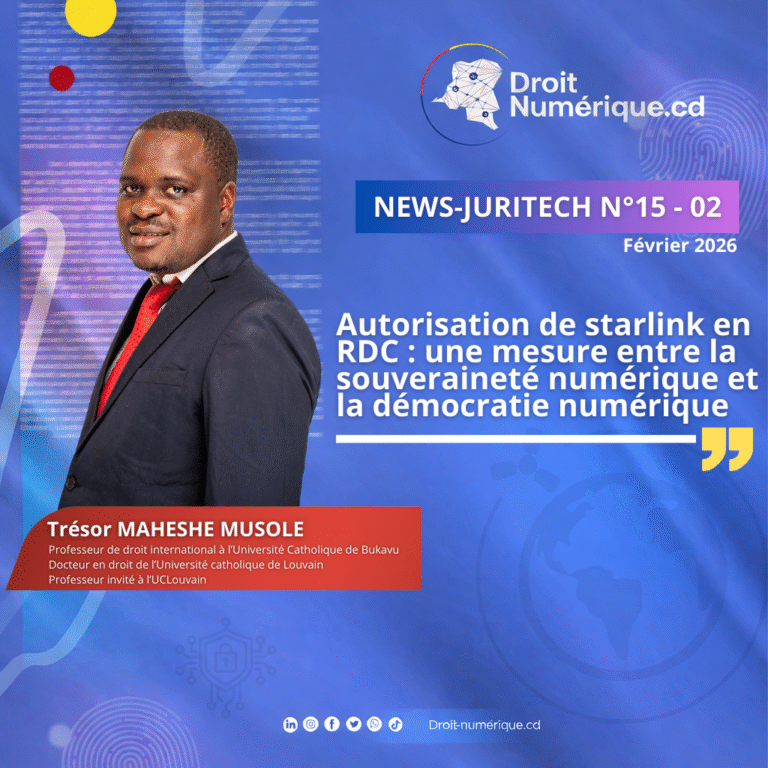 Autorisation de starlink en RDC : une mesure entre la souveraineté numérique et la démocratie numérique